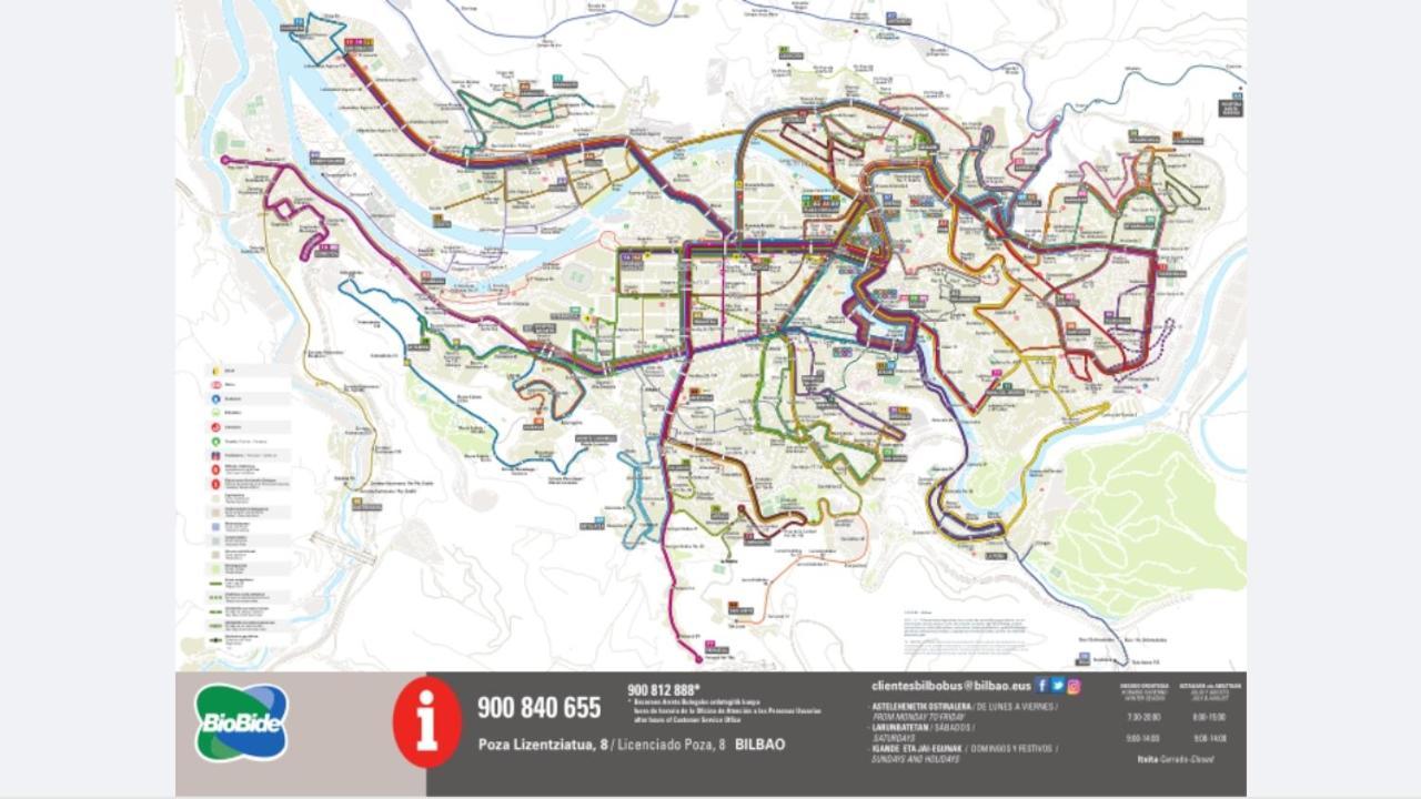 Privatunterkunft A 5 Minutos Andando Del Casco Viejo, Ayuntamiento, Plaza Circular Y Gran Via De Y Proximo A 2 Lineas De Metro Bilbao